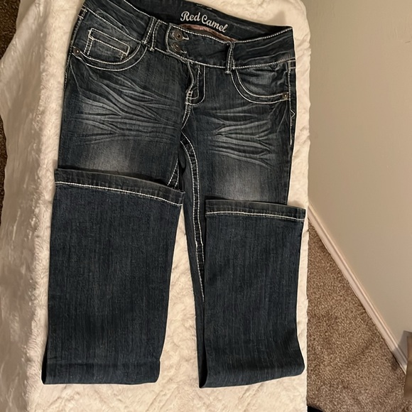 Red Camel boot cut low rise jeans - Picture 5 of 10